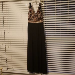 Floor length formal dress